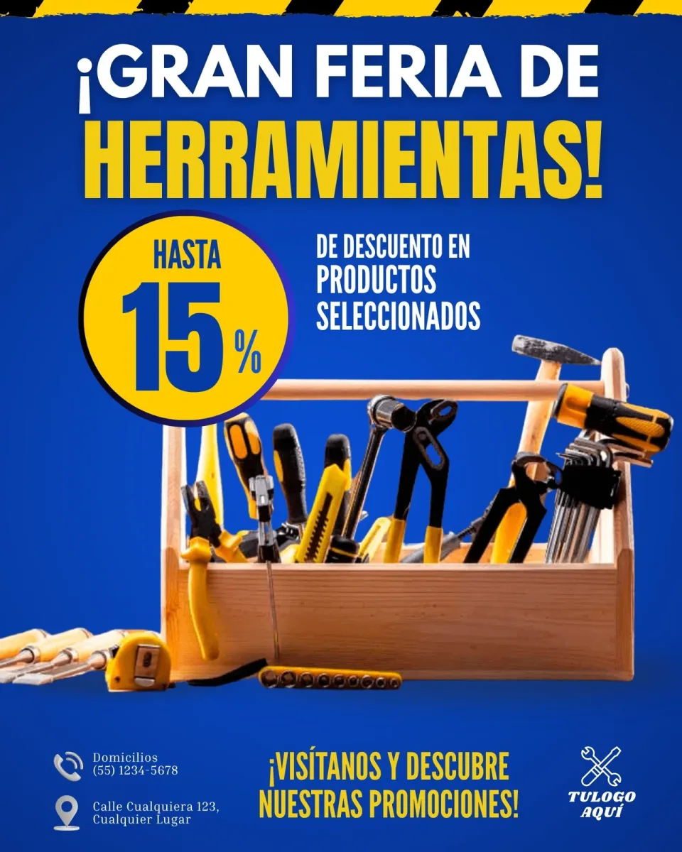HERRAMIENTAS - 15%