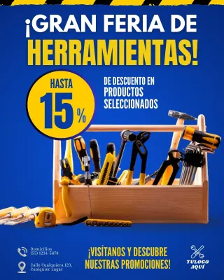 HERRAMIENTAS - 15%